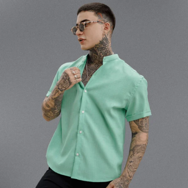 Camisa Masculina Gola Padre - Image 6